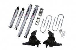 625SP | 2 Inch Front / 3 Inch Rear Complete Lowering Kit with Street Performance Shocks (1998-2003 Blazer/Jimmy 2WD)
