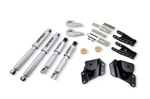 654SP | Complete 1-2/4 Lowering Kit with Street Performance Shocks