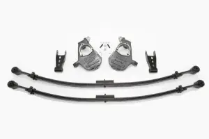 93043 | McGaughys 2 Inch Front / 4 Inch Rear Lowering Kit 1999-2006 GM Truck 1500 2WD/4WD All Cabs | 17 Inch + Wheels