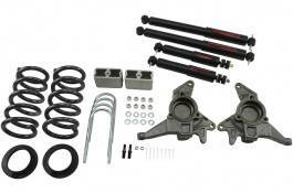 626ND | Complete 4-5/3 Lowering Kit with Nitro Drop Shocks