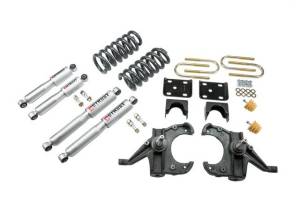 956SP | Complete 4/6 Lowering Kit with Street Performance Shocks