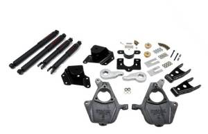 661ND | Complete 3-4/4 Lowering Kit with Nitro Drop Shocks