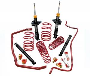 4.1840.680 | Eibach SPORT-SYSTEM-PLUS (Sportline Springs, Shocks & Sway Bars) For Honda Civic Without Factory Front Bar | 1996-2000