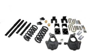 674ND | Belltech Complete 3-4/5 Lowering Kit With Nitro Drop Shocks For Chevrolet Silverado / GMC Sierra 1500 2WD Crew Cab | 2004-2007