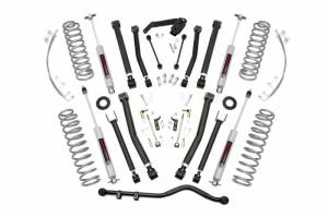 Rough Country - 67430 | 4 Inch Jeep X-series Suspension Lift Kit (07-18 Wrangler JK Unlimited) - Image 1