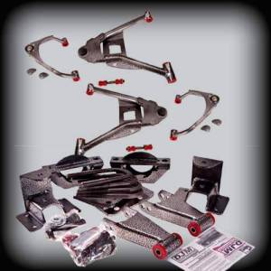 DJM2507-34 | DJM Suspension 3 Inch Front / 4 Inch Rear Lowering Kit (2007-2014 Silverado, Sierra 1500 2WD)