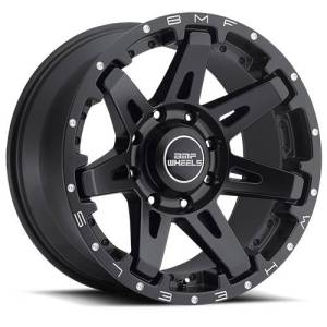 668SB-010817019 | BMF Wheels B.A.T.L. 20X10 8X170, -19mm | Stealth Black | Only SOLD IN COMPLETE SETS OF 4