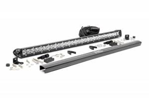 Rough Country - 70730 | 30-inch Cree LED Light Bar - (Single Row | Chrome Series) - Image 1