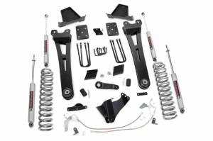 542.20 | 6 Inch Ford Suspension Lift Kit w/ Premium N3 Shocks (Diesel Engine, With Overloads)