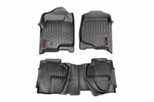 M-20712 | GM Heavy Duty Floor Mats [Front/Rear] - (07-13 Silverado / Sierra | 07-14 HD | Ext. Cab | Bucket Seats)