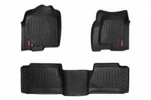 M-29912 | Heavy Duty Floor Mats [Front/Rear] - (99-06 Chevy Silverado / GMC Sierra Ext. Cab)