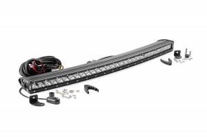 72730 | 30-inch Curved Cree LED Light Bar - (Single Row | Chrome Series)