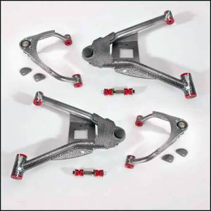 CA2515-4 | DJM Suspension 4 Inch Upper and Lower Control Arms (2015-2018 Silverado, Sierra 1500 2WD | 2015-2018 Suburban, Tahoe, Yukon 2WD)