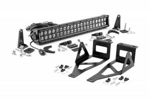 Rough Country - 70665 | Ford 20in LED Bumper Kit | Black Series (05-07 F-250/350) - Image 1