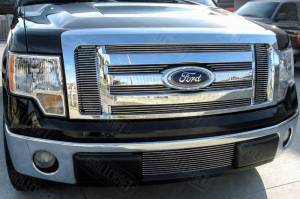 BG Grille Upper 6pc Insert (Bolt-Over) - Polished Billet Aluminum