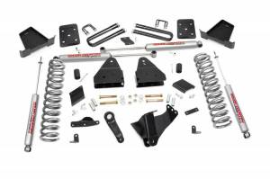 534.20 | 4.5 Inch Ford Suspension Lift Kit w/ Premium N3 Shocks (Diesel Engine, No Overloads)