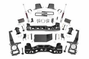 Rough Country - 57530 | 6 Inch Ford Suspension Lift Kit  w/ Premium N3 Shocks - Image 1