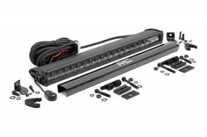 70720BL | 20-inch Cree LED Light Bar - (Single Row | Black Series)