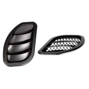 KJ71048BK | Jeep Hood Side Vent Kit (2007-2018 Wrangler JK)