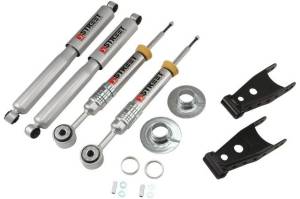 977SP | Complete 2/2 Loweing Kit with Street Performance Shocks