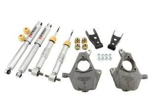 984SP | Complete 2/2-3 Lowering Kit with Street Performance Shocks - Factory Cast Control Steel Arms