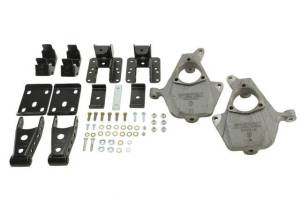 986 | Complete 2/4 Lowering Kit No Shocks - Factory Cast Control Steel Arms