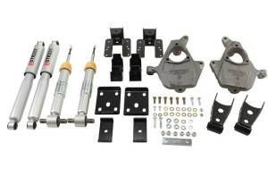 986SP | Complete 2/4 Lowering Kit with Street Performance Shocks - Factory Cast Steel Control Arms