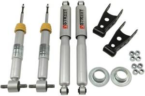 990SP | Complete 1-2/3 Lowering Kit with Steet Performance Shocks