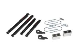 636ND | Complete 1-3/3 Lowering Kit with Nitro Drop Shocks