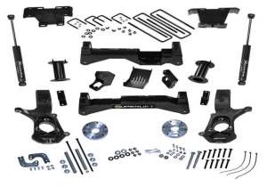 K899 | Superlift 8 inch Suspension Lift Kit with Shadow Shocks (2014-2018 Silverado, Sierra 1500 4WD | OE Aluminum or Stamped Control Arms)