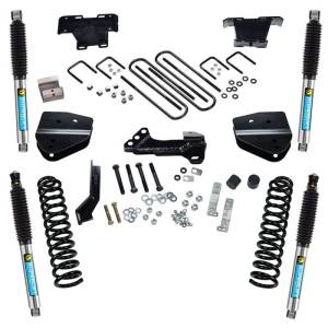 K164B | Superlift 4 Inch Suspension Lift Kit With Bilstein Shocks (2017-2022 F250, F350 Super Duty 4wd | Diesel)