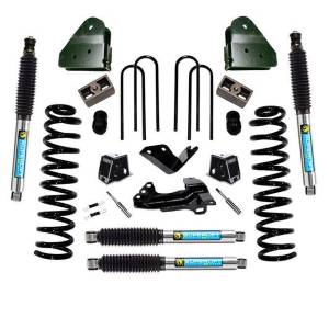 K796B | Superlift 4 inch Suspension Lift Kit with Bilstein Shocks (2005-2007 F250, F350 Super Duty 4WD | Diesel)