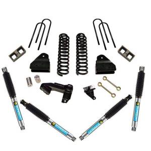 K854B | Superlift 4 inch Suspension Lift Kit with Bilstein Shocks (2008-2010 F250, F350 Super Duty 4WD | Diesel)