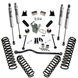 K928F | Superlift 4 inch Suspension Lift Kit with Fox 2.0 Shocks (2007-2018 Wrangler JK Unlimited 4WD)