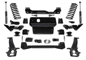 K1017 | Superlift 4 Inch Dodge Suspension Lift Kit wtih Shadow Shocks (2009-2011 Ram 1500)