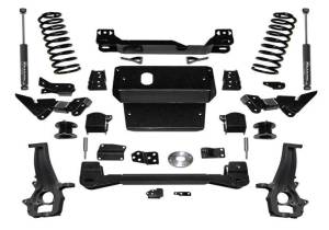 K1019 | Superlift 4 Inch Ram Suspension Lift Kit with Shadow Shocks (2012-2018 1500, 2019-2023 1500 Classic)