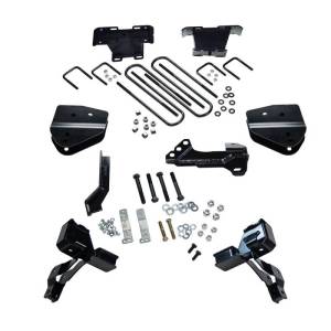 K163 | Superlift 4 Inch Suspension Spacer Lift Kit (2017-2022 F250, F350 Suepr Duty 4WD)