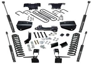 K164 | Superlift 4 Inch Suspension Lift Kit With Shadow Shocks (2017-2022 F250, F350 Super Duty 4wd | Diesel)