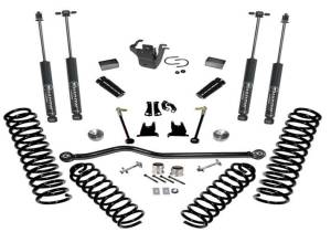 K928 | Superlift 4 inch Suspension Lift Kit with Shadow Shocks (2007-2018 Wrangler JK Unlimited 4WD)