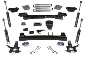 K121 | Superlift 6 Inch Suspension Lift Kit with Shadow Shocks (1999-2006 Silverado, Sierra 1500 4WD)