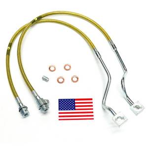 91510 | Superlift Bullet Proof Front Brake Hose (1999-2004 F250, F350 with 4-8" Lift)