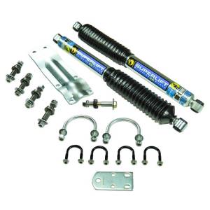 92714 | Superlift Dual Steering Stabilizer Kit with SS series shocks by Bilstein - 73-91 GM 1/2 and 3/4 ton Solid Axle and 1969-1993 Dodge 1/2 and 3/4 ton 4WD Vehicles