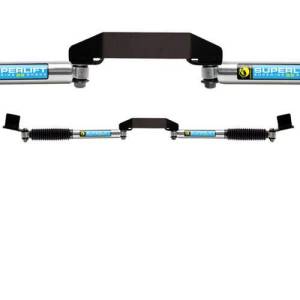 92730 | Superlift Dual Steering Stabilizer Kit - SR SS by Bilstein (Gas Pressure) (2005-2022 Ford F250, F350 Super Duty 4WD)