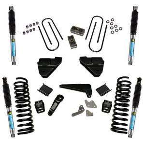 K146B | Superlift 4 Inch Suspension Lift Kit with Bilstein Shocks (2013-2018 Ram 3500 4WD | Diesel)