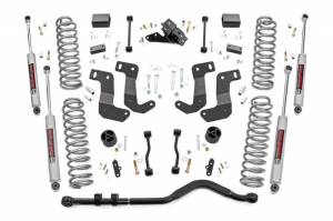 Rough Country - 66830 | Rough Country 3.5 Inch Lift Kit With Control Arm Drop Brackets For Jeep Wrangler JL Unlimited 4WD | 2018-2023 | Premium N3 Shocks - Image 1