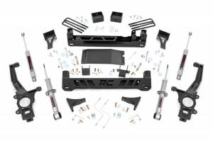 87932 | 6 Inch Nissan Suspension Lift Kit w/ Lifted Struts, Premium N3 Shocks