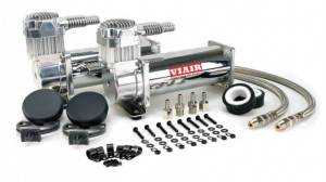 23444 | Air Lift Performance Viair 444C Dual Chrome Compressors |  200 Psi