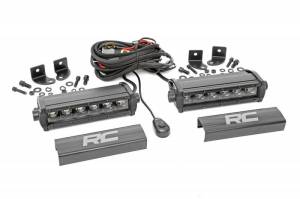 70706BL | 6-inch Cree LED Light Bars (Pair | Black Series)