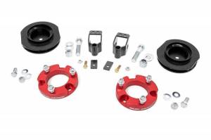 767RED | 2 Inch Lift Kit | X-REAS | Red Spacers | Toyota 4Runner 4WD (2010-2023)