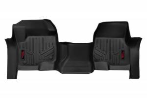 M-5117 | Heavy Duty Floor Mats [Front] - (2017-2022 Ford Super Duty | Bench Seats)